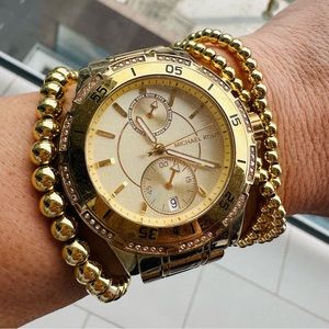 Michael Kors Women's Mk5835 Watch, Gold